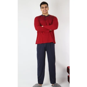 Pijama Bordo Pijama Takım