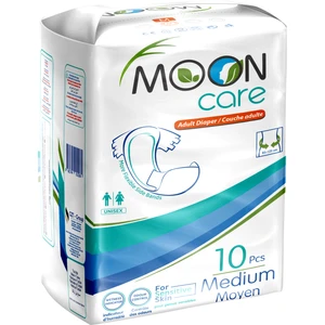 Moon Care Belbantlı Yetişkin Hasta Bezi - Medium - 10 Adet