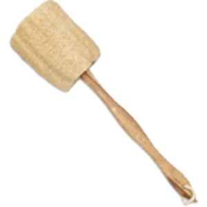 Zencefil Organik Kabak Lifi Kabak Kesesi Saplı Model Banyo Kese