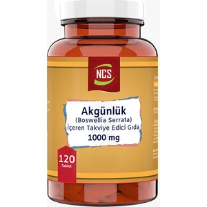 Boswellia Serrata Akgünlük 1000 Mg 120 Tablet