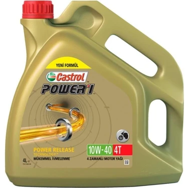 Castrol Power 1 4t 10W-40 4l Motosiklet