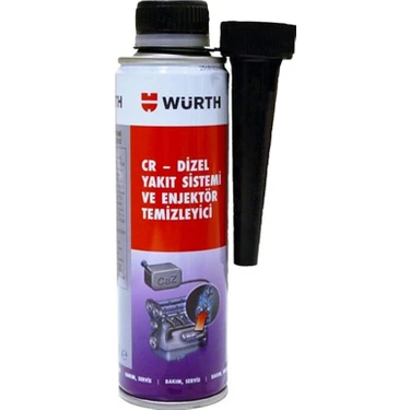 Würth Dizel Yakıt Sistem Enjektör Temizleyici Yeni Nesil 300