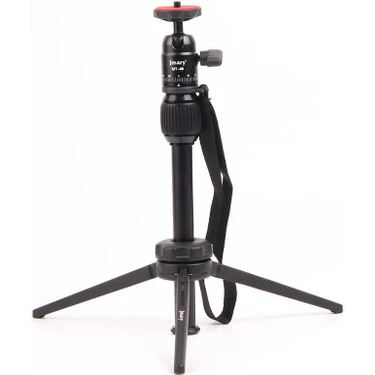 Jmary Mt-68 Profesyonel Tripod 360 Derece Dönebilen Başlık 2 Kademeli Yükseklik 39.5