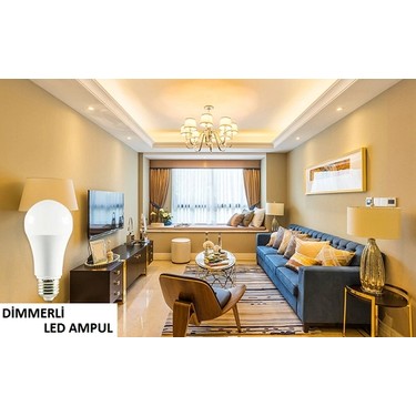 Cata 12W Dim Edilebilir Led Ampul (E27) Gün Işığı