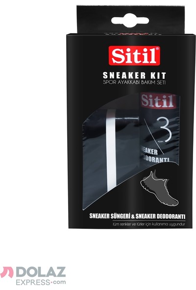 Sitil Sneaker Bakım Seti (Deo&sünger)