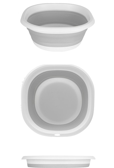 Meleni Home 5'li Akordiyon Katlanır Mutfak Seti - Katlanabilir Süzgeç Badya Seti