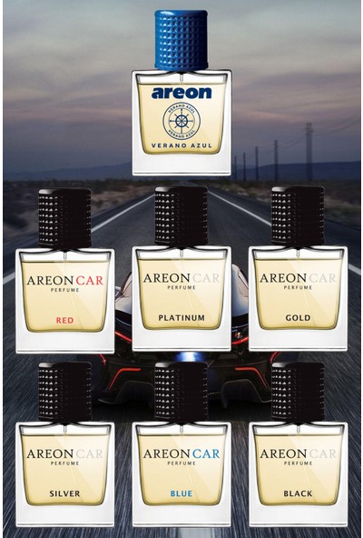Areon Car Perfume 50ML Black