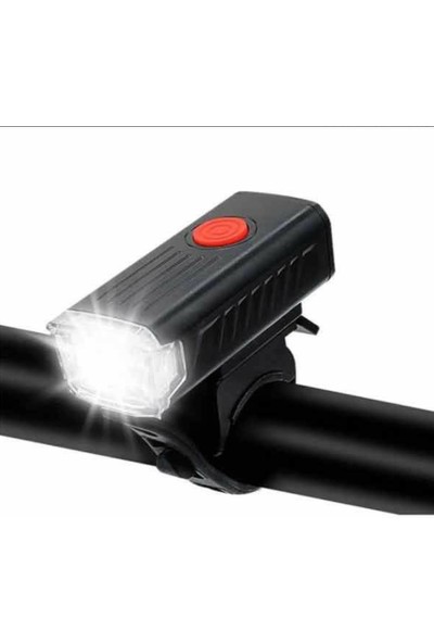 Markalonya 600 Lümen USB Şarjlı Bisiklet Ön Far Işık Fener