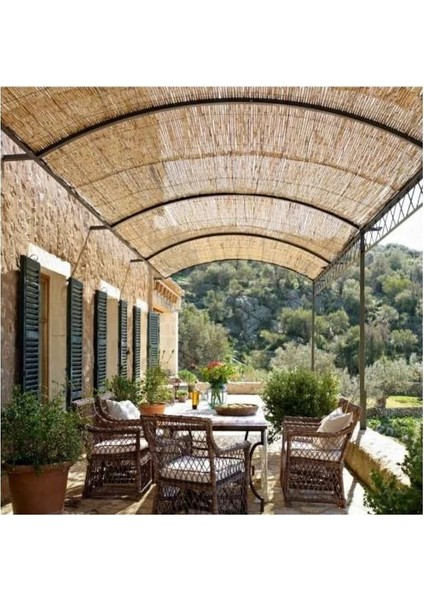 Bambu Kamış Hasır 3 M x 3 M