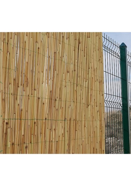 Doğal Kamış Hasır Çit 1m x 3m Doğal Bambu -Bahçe Çiti indirimleri