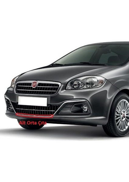 FIAT Linea Ön Tampon Alt Orta Çıta KromYeni Model