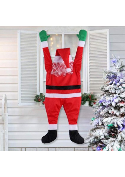 Asılı Asılı Noel Baba Noel Açık Pencere Dekorasyon (Yurt Dışından)