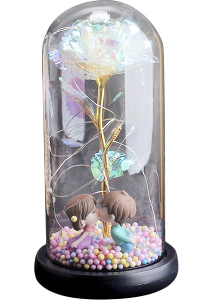Sevgililer Günü Için Forever Galaxy Gül Çiçek Hediye Noel Anneler Günü Öpücük (Yurt Dışından)