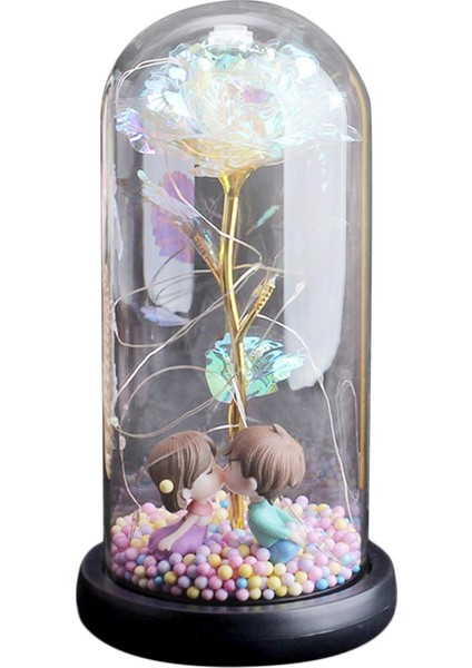 Sevgililer Günü Için Forever Galaxy Gül Çiçek Hediye Noel Anneler Günü Öpücük (Yurt Dışından)