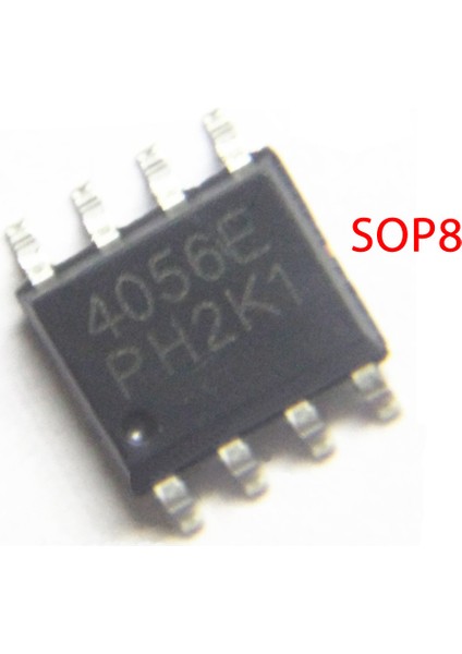 TP4056 3,7V 1A Lityum Li-Ion Pil Batarya Şarj Entegresi Sop8