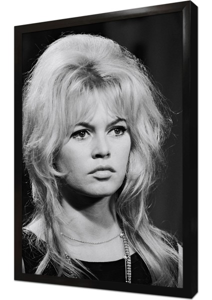 Birigitte Bardot Çerçeveli Mdf Tablo