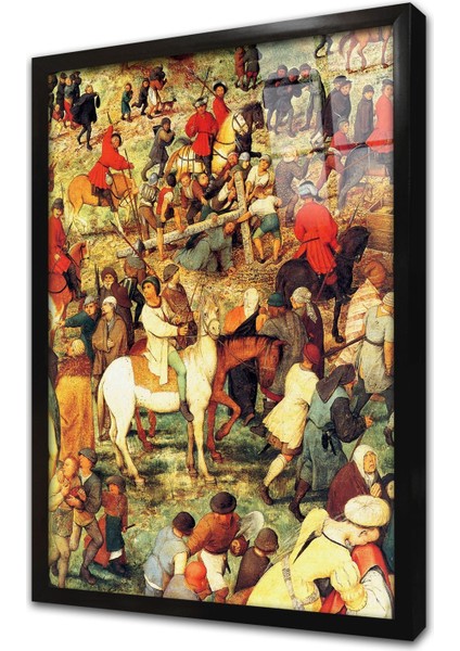 Calvary Alayı Çerçeveli Cam Tablo