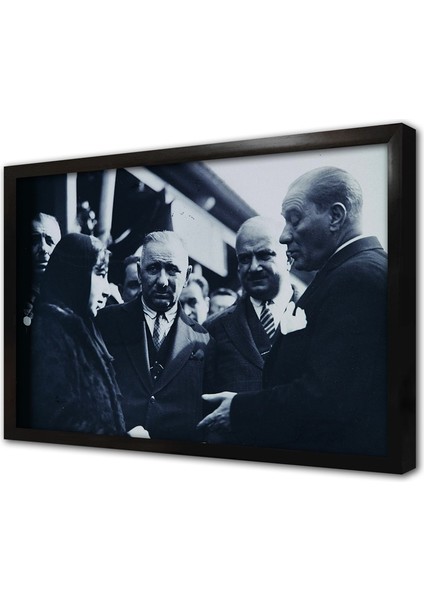 Atatürk Ankara Havalimanında Çerçeveli Mdf Tablo