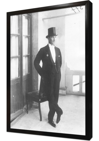Atatürk Çerçeveli Mdf Tablo