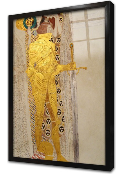 Beethoven Frieze Çerçeveli Cam Tablo