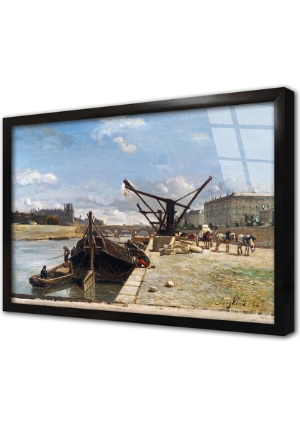 Barthold Şehri Çerçeveli Cam Tablo