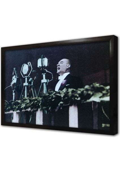 Atatürkün Nutuk Çerçeveli Mdf Tablo