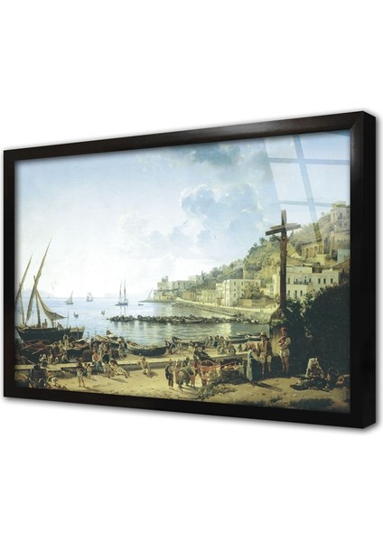 Çarmıh Çerçeveli Cam Tablo