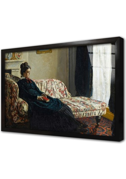 Camille Doncieux Çerçeveli Cam Tablo