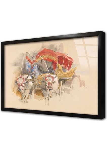 Fayton Çerçeveli Cam Tablo