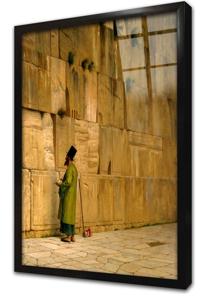 Adam Çerçeveli Cam Tablo