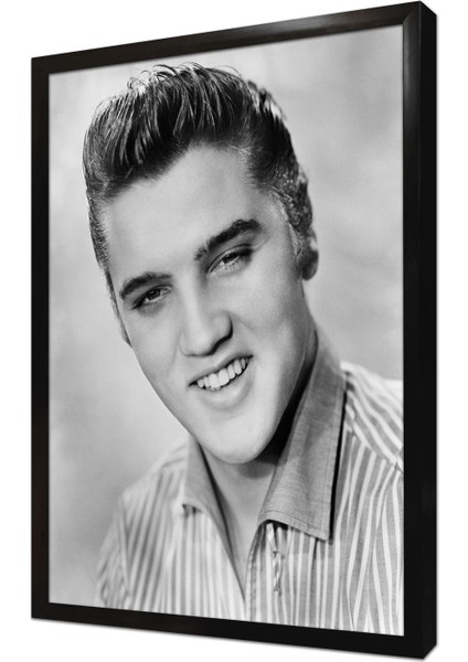 Elvis Presley Çerçeveli Mdf Tablo