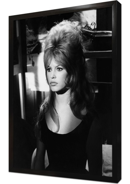 Birigitte Bardot Çerçeveli Mdf Tablo