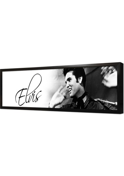 Elvis Presley Posteri Çerçeveli Mdf Tablo