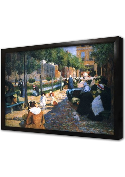 Danvers Paris Yerleştirin Çerçeveli Mdf Tablo