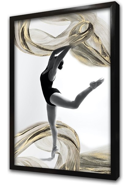 Balerin Manipülasyon Çerçeveli Mdf Tablo