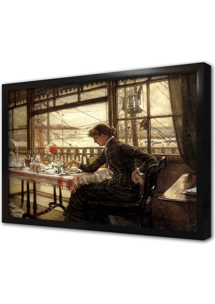 Erken Okuma Çerçeveli Mdf Tablo