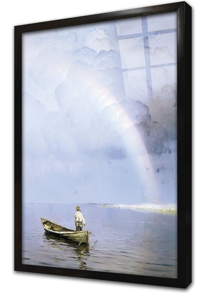 Kayık Çerçeveli Cam Tablo