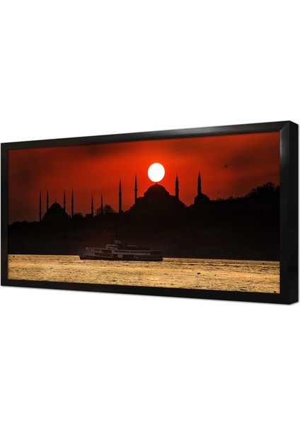 Istanbul Sultanahmed Cami Çerçeveli Mdf Tablo