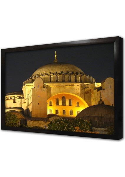 Istanbul Ayasofya Cami Çerçeveli Mdf Tablo