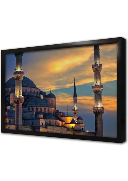 Istanbul Cami Çerçeveli Mdf Tablo