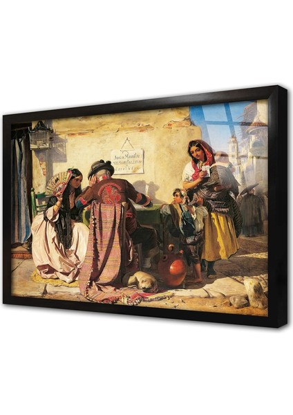 John Philip Çerçeveli Cam Tablo