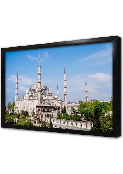 Istanbul Sultanahmed Cami Çerçeveli Mdf Tablo