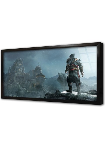 Istanbul Çerçeveli Cam Tablo