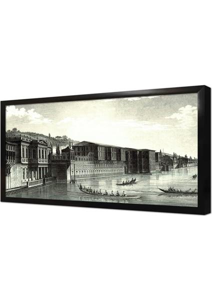 Istanbul Yalı Mahallesi Çerçeveli Mdf Tablo