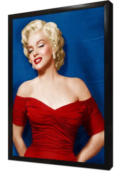 Marilyn Monroe Çerçeveli Mdf Tablo