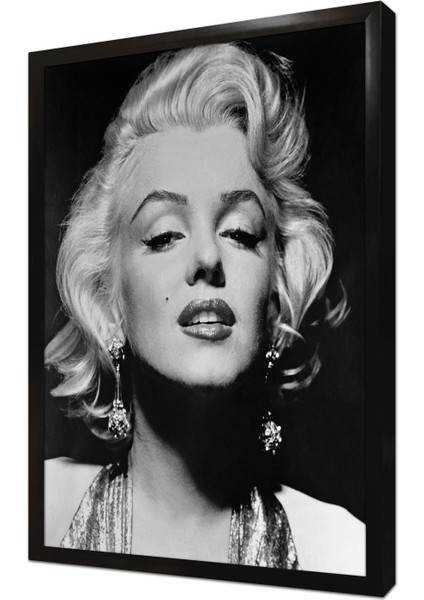 Marilyn Monroe Çerçeveli Mdf Tablo