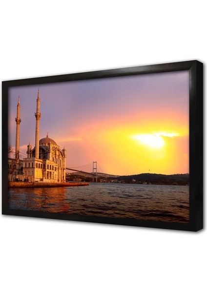 Ortaköy Cami Istanbul Çerçeveli Mdf Tablo