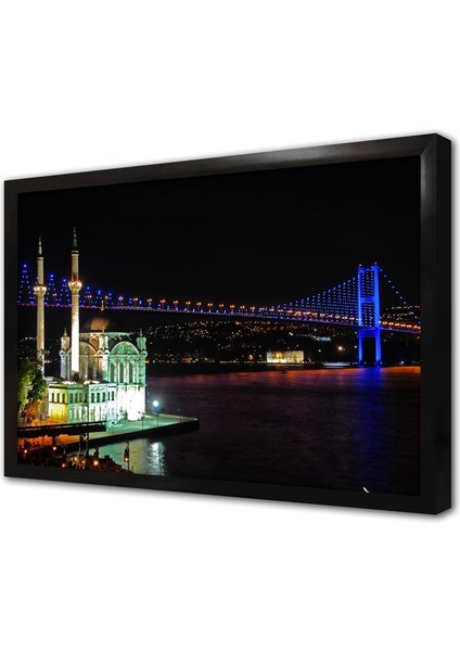 Ortaköy Cami Istanbul Çerçeveli Mdf Tablo