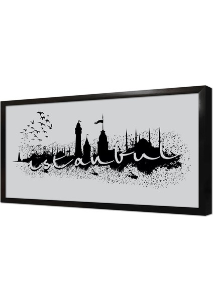 Istanbul Çerçeveli Mdf Tablo