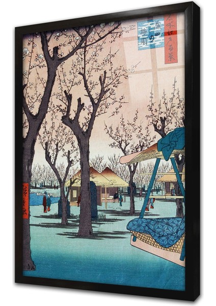 Manzara Çerçeveli Cam Tablo